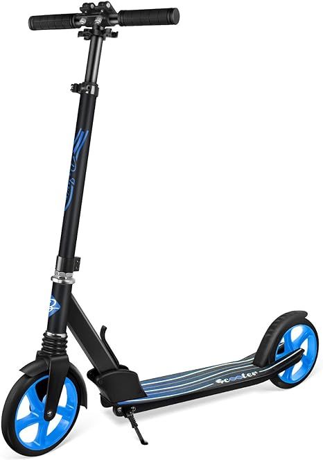 Beleev V5 Scooters for Kids 8 Years and up, Foldable Kick Scooter 2 Wheel, Shock Absorption Mecha... | Amazon (US)