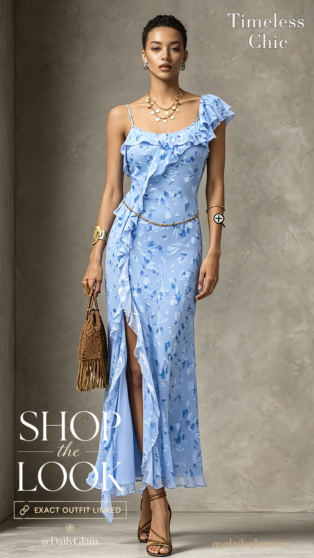 Light Blue Floral Ruffle Slit Maxi Dress
#FloralMaxiDress #SlitDress #WeddingGuestDress #SummerFormal #ChiffonDress 

 #LTKootd #LTKOver40 #LTKWorkwear