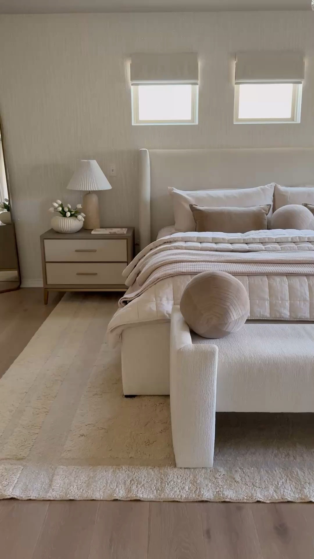 Bedroom inspo for a space of peace and soft place to lay your head. Sweet dreams 🤍

#LTKOver40 #LTKHome #LTKdayinmylife