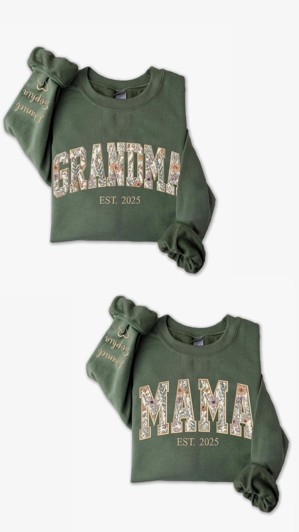 The cutest shirts for Mother’s Day! Would make a great gift! Customizable, lots of color options. I love the names on the sleeve 🥰 On deal today, just click the 10% off coupon! 

#LTKMothersDay

#LTKFindsUnder50 #LTKSaleAlert #LTKFindsUnder100