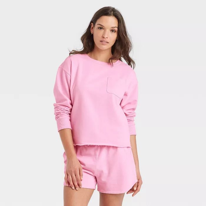 Women's French Terry Sweatshirt - Universal Thread™ | Target