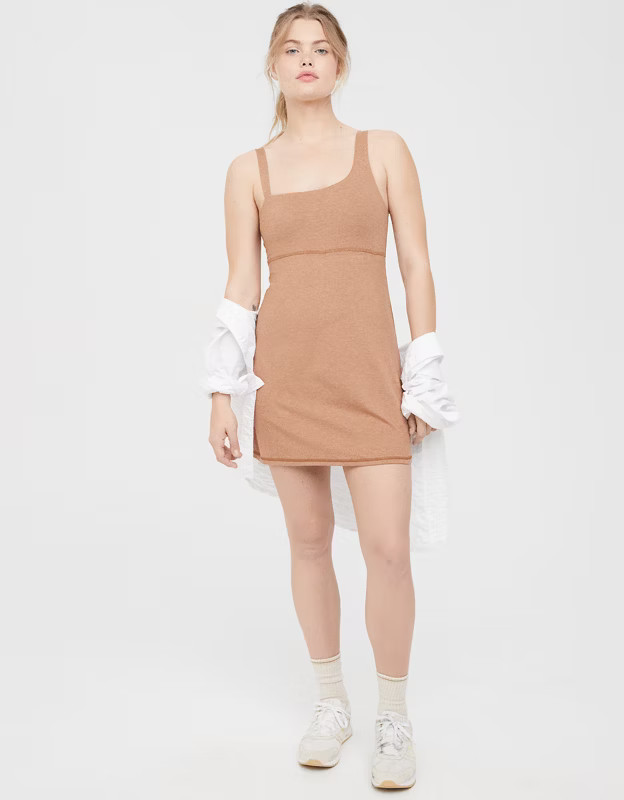 OFFLINE By Aerie The Hugger Asymmetrical Dress | Aerie
