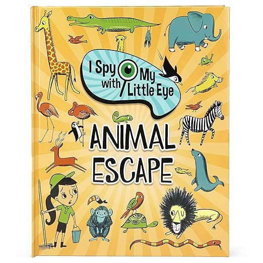 I Spy With My Little Eye Animal Escape - Kids Search, Find, and Seek Activity Book, Ages 3, 4, 5,... | Amazon (US)