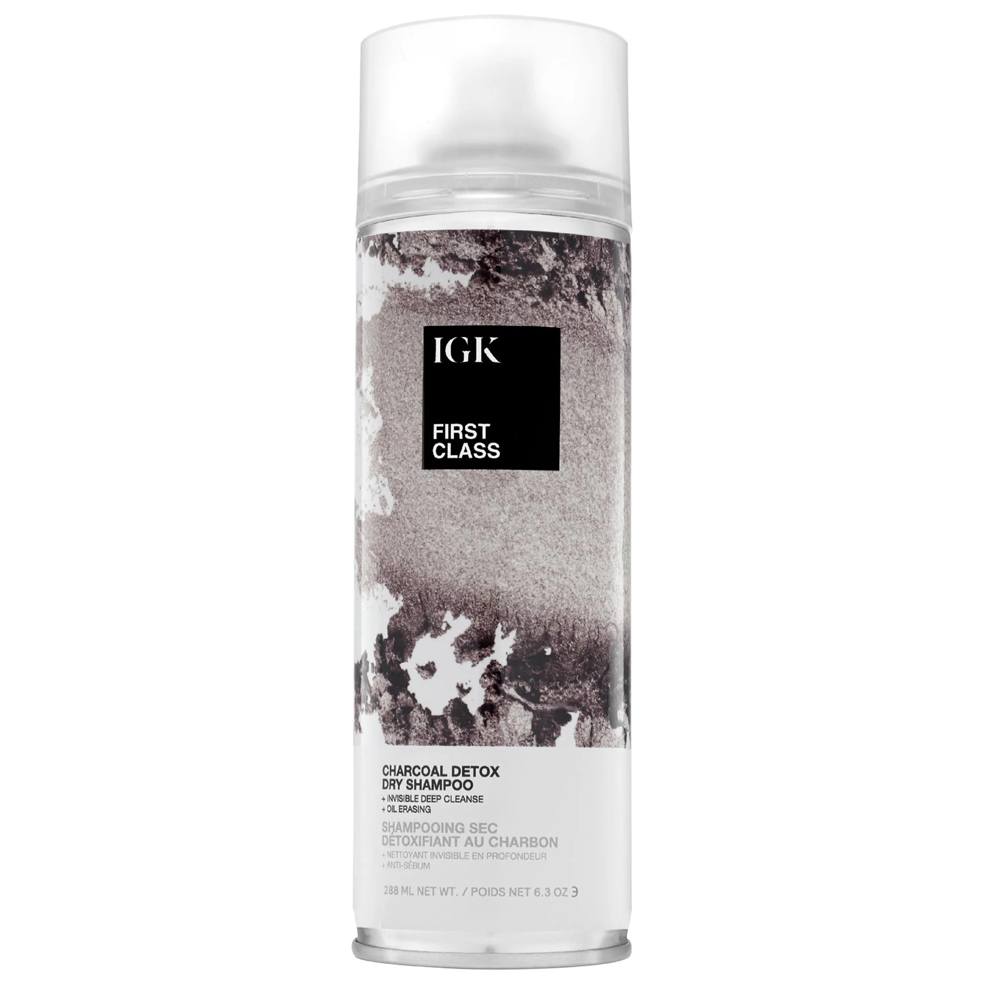 IGK First Class Charcoal Detox Dry Shampoo 6.3 oz/ 288 mL | Sephora (US)