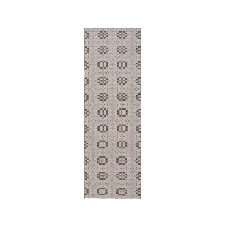 Better Homes & Gardens 2.5' x 8' Rhys Welsh Check Accent Rug, Beige | Walmart (US)