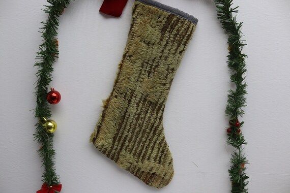 Boho Kilim Fireplace Wall Decor Socks Christmas Stocking 11x18 - Etsy | Etsy (US)