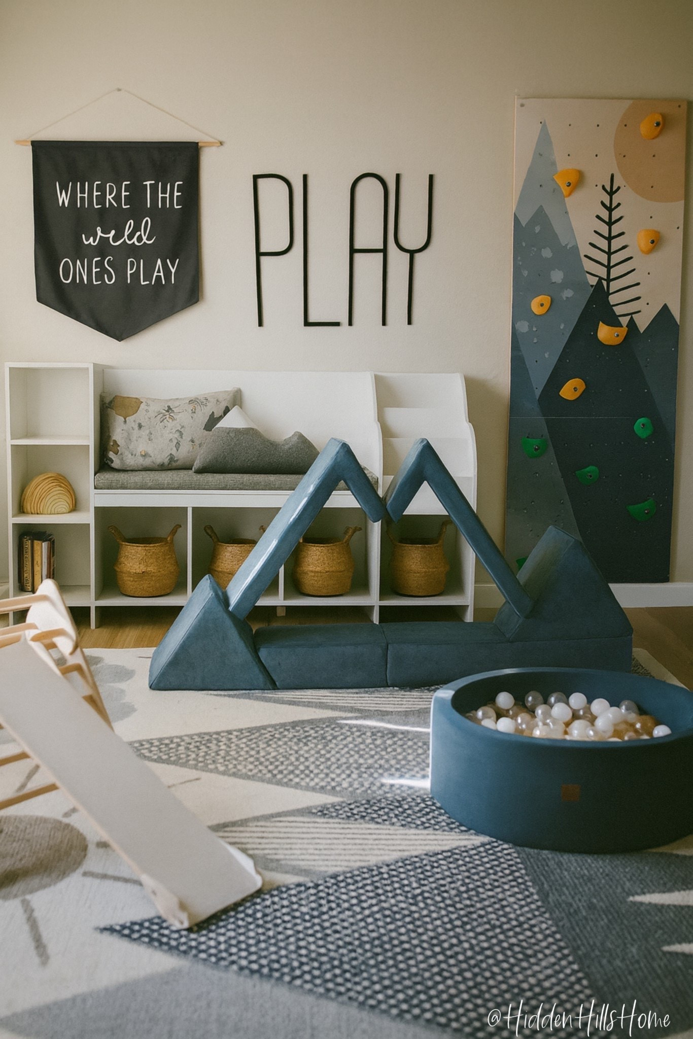 Playroom decor ideas! Fun play room inspiration, kids room, Kids playroom decor, playroom mood board with climbing wall, playroom decor, playroom organization, cute kids play room #playroom

#LTKHome #LTKSaleAlert #LTKKids