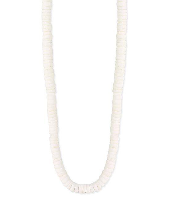 ZAD Women's Necklaces - White Puka Shell Hawaiian Dreams Necklace | Zulily