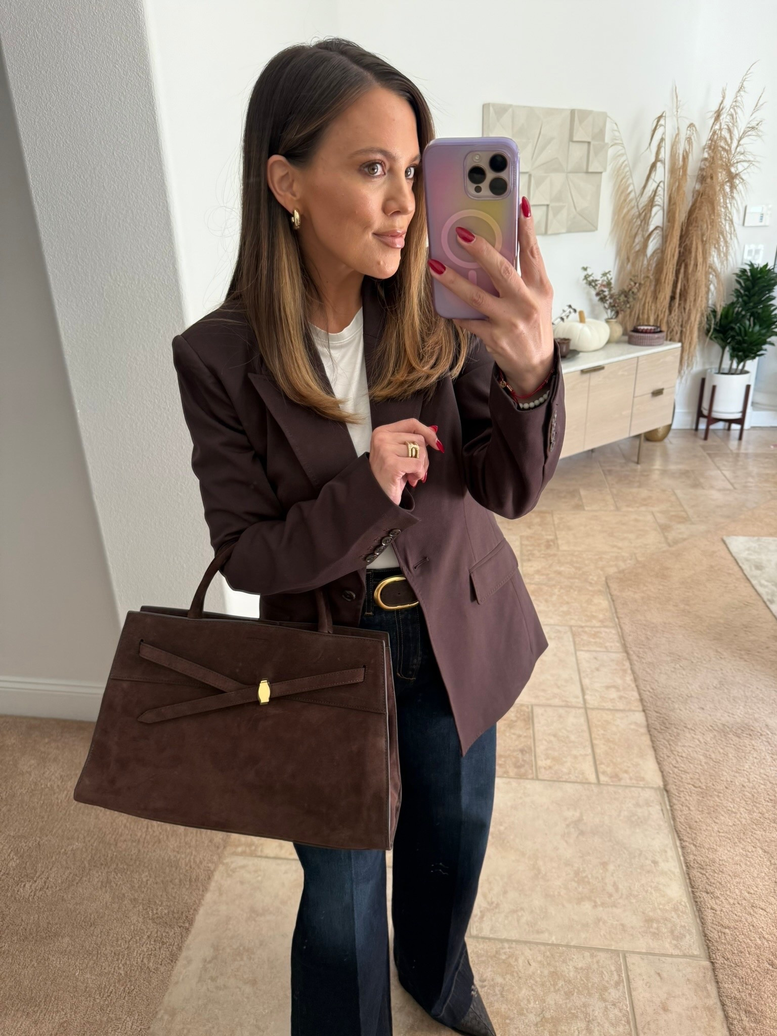 The perfect fall work outfit! 

Ash sizing:
Height: 5’6
Weight: 140 pounds
Top size: medium
Pants size: medium, 6 or 28 


fall fashion, fall outfit, trendy fashion, work outfit, office outfit ￼