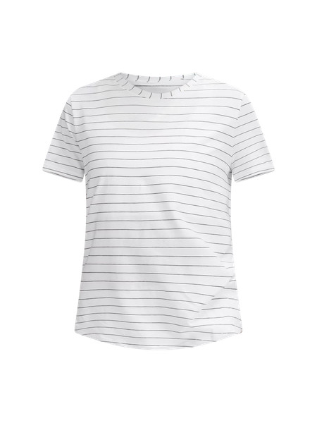 Love Curved-Hem Crewneck T-Shirt | Lululemon (US)