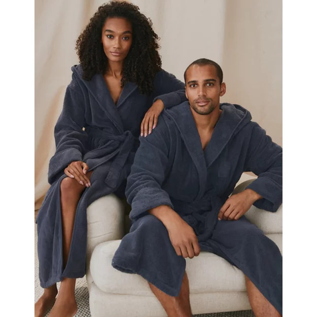 Unisex Hydrocotton Hooded Robe | The White Company (UK)