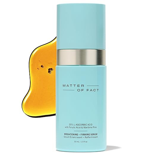 MATTER OF FACT Illuminating + Firming Serum, 20% Vitamin C Liquid Anti-Aging Formula for Radiant ... | Amazon (US)