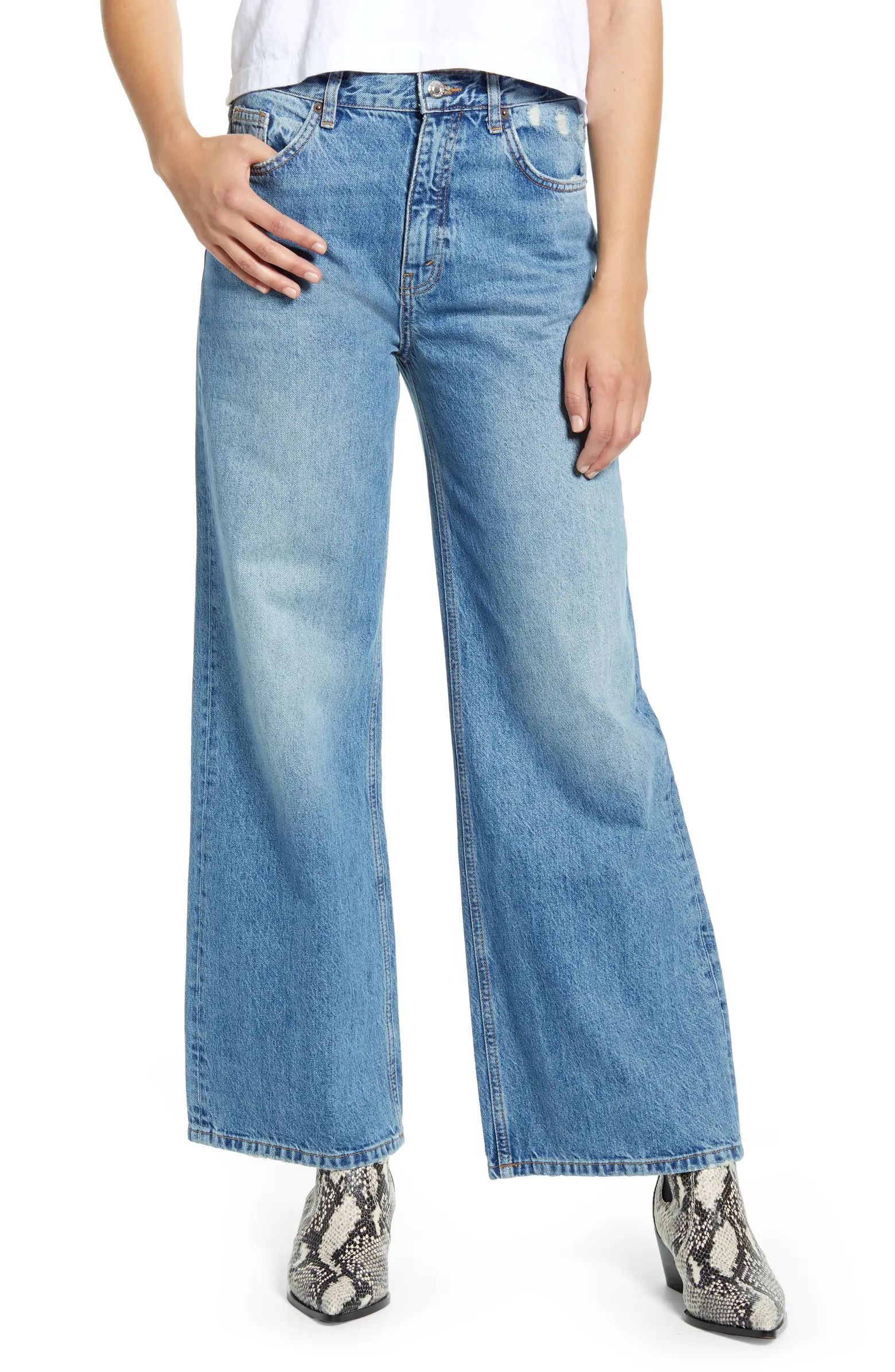 Slim Wide Leg Jeans | Nordstrom