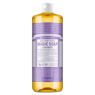 Dr. Bronner's Magic Pure Castile Liquid Soap Bodywash - Lavender - 32 fl oz | Target