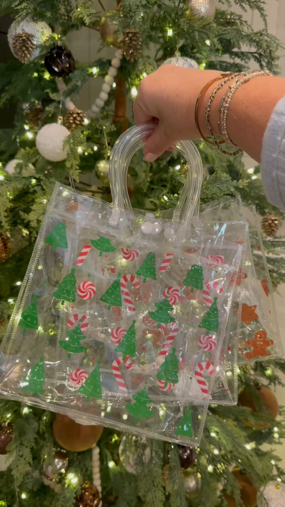 These clear festive gift bags are perfect for your Holiday gifting! Follow along for all your Christmas gifting needs 🎄🎁

#LTKSeasonal #LTKGiftGuide #LTKHoliday