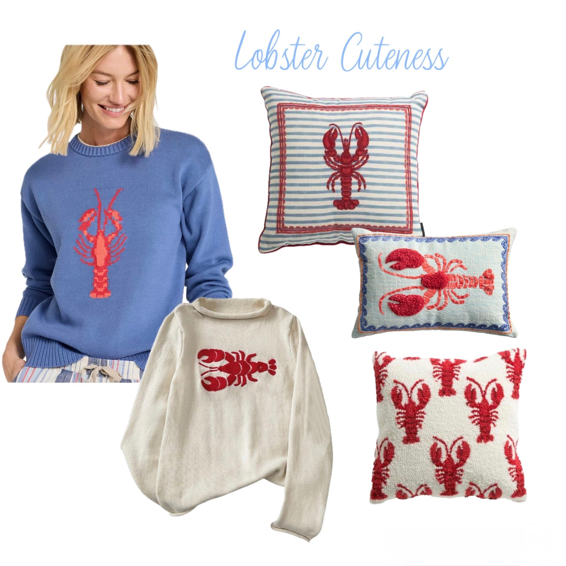 So many cute lobster finds!