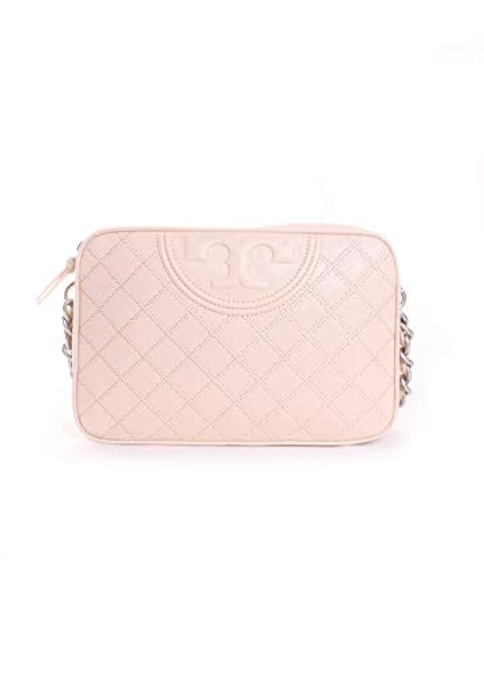 Tory Burch Women's Fleming Distressed Leather Camera Bag | Amazon (US)