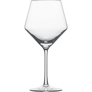 Schott Zwiesel Tritan Crystal Pure Stemware Collection Burgundy Red Wine Glass, Set of 6 | Amazon (US)