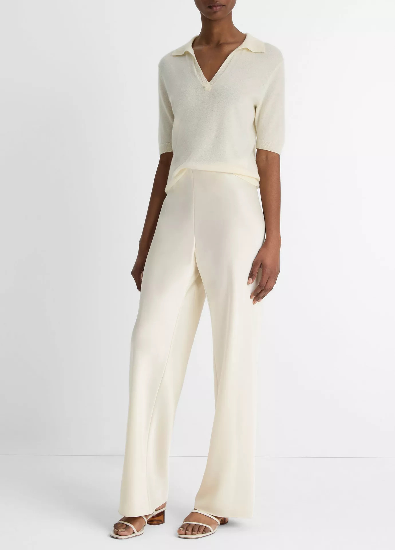 Fluid Satin Bias Pant | Vince LLC