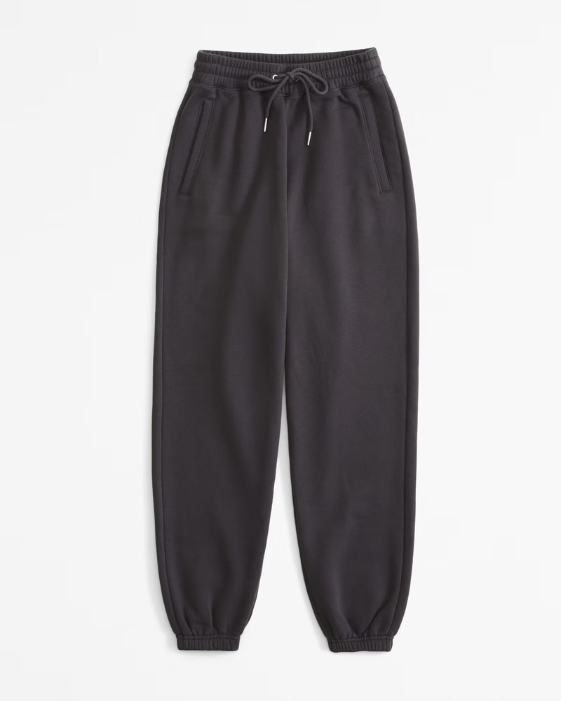 Abercrombie & Fitch Women's Essential Sunday Sweatpant in Dark Gray - Size M SHORT | Abercrombie & Fitch (US)