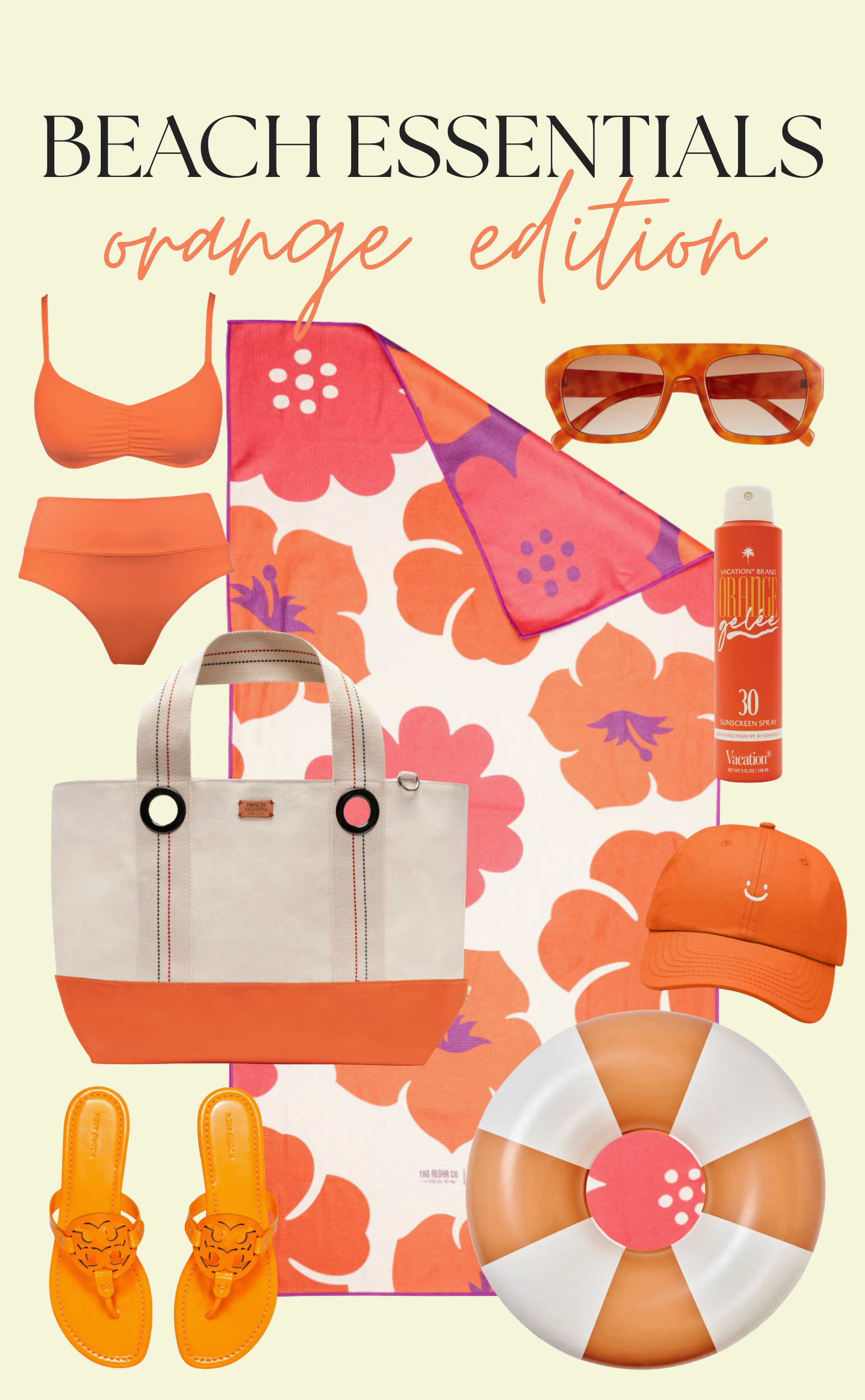Beach Essentials: Orange Edition 🍊☀️

beach essentials, orange beach aesthetic, beach day outfit, summer beach finds, beach vacation essentials, tropical vacation style, pool day outfit, resort wear, beach bag essentials, summer swimwear, vacation outfit inspiration, beach accessories 

 #LTKgrwm #LTKSwim #LTKTravel
