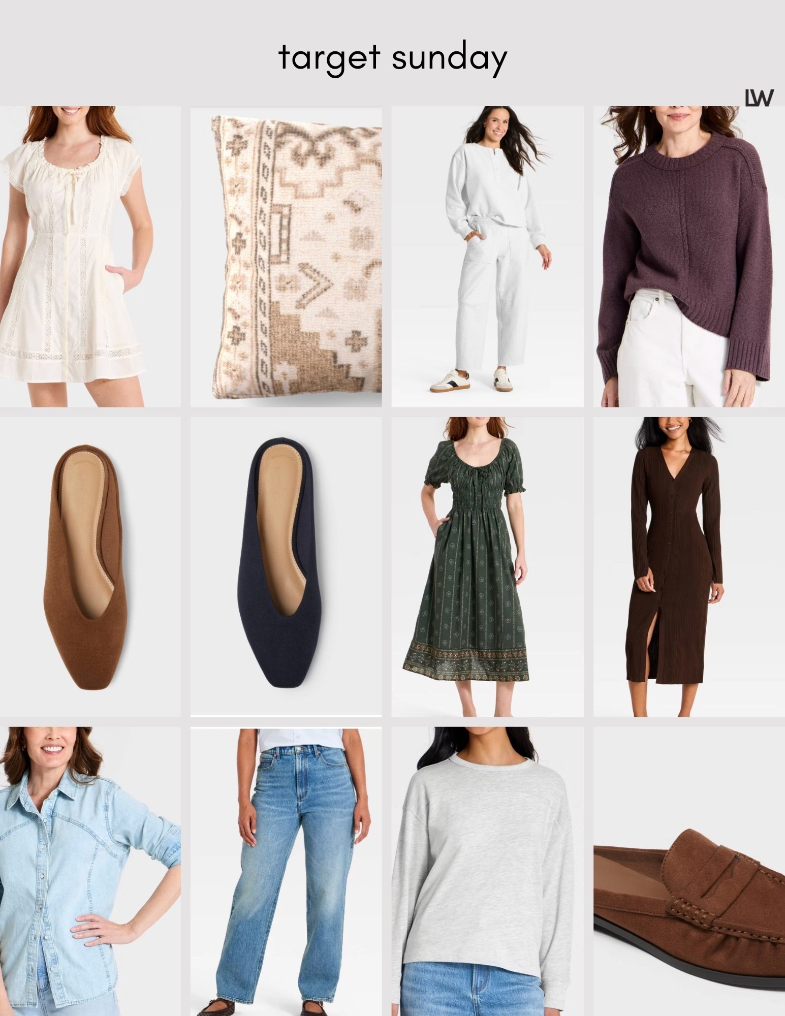 Target Sunday! Good basics coming in!