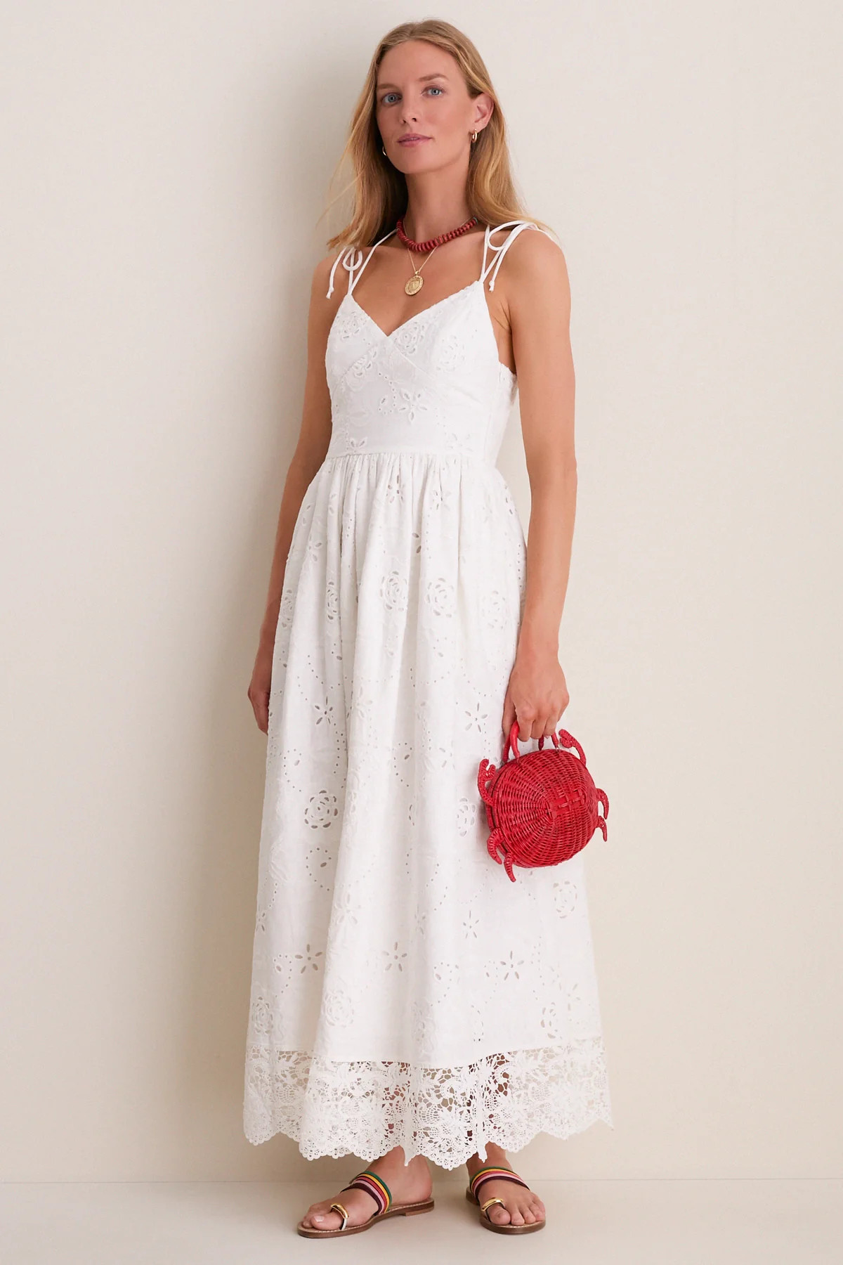 White Analisa Maxi Dress | Tuckernuck (US)