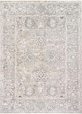 Loloi II Teagan Collection TEA-03 Ivory / Sand, Traditional 7'-11" x 10'-6" Area Rug | Amazon (US)