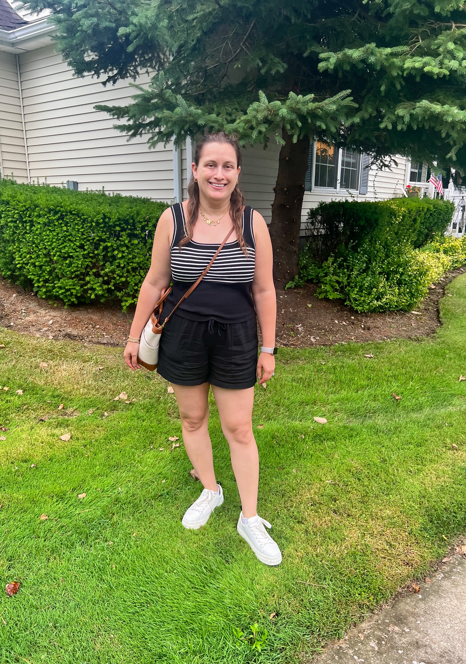 Casual outfit, black and white outfit 

#LTKStyleTip #LTKMidsize