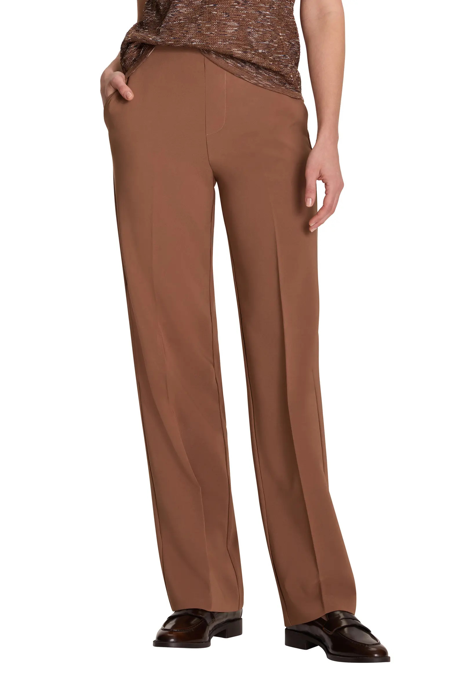 Lenox Wide Leg Stretch Twill Pants (Women) | Nordstrom | Nordstrom