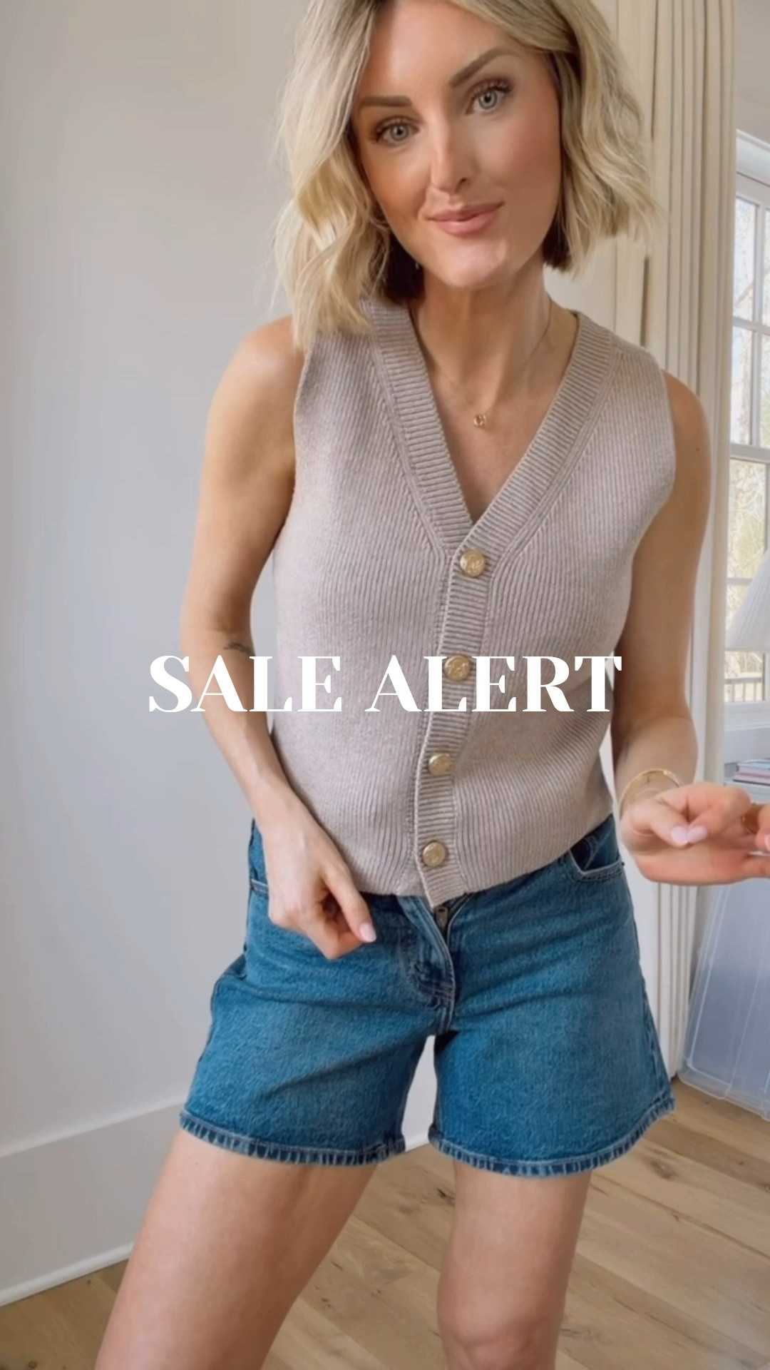 I love this sweater vest and these denim shorts from @abercrombie for every day wear. I have worn these shorts for years and this sweater can be worn on its own or layered for year round wear. Both 10 out of 10 quality! Use code AFLOVERLY for 15% off almost everything at checkout. Wearing S/26

Loverly grey, Abercrombie, capsule wardrobe, denim shorts outfit, affordable women’s fashion, closet staples summer spring, dad shorts, best women’s denim shorts

#LTKSeasonal #LTKSaleAlert #LTKootd