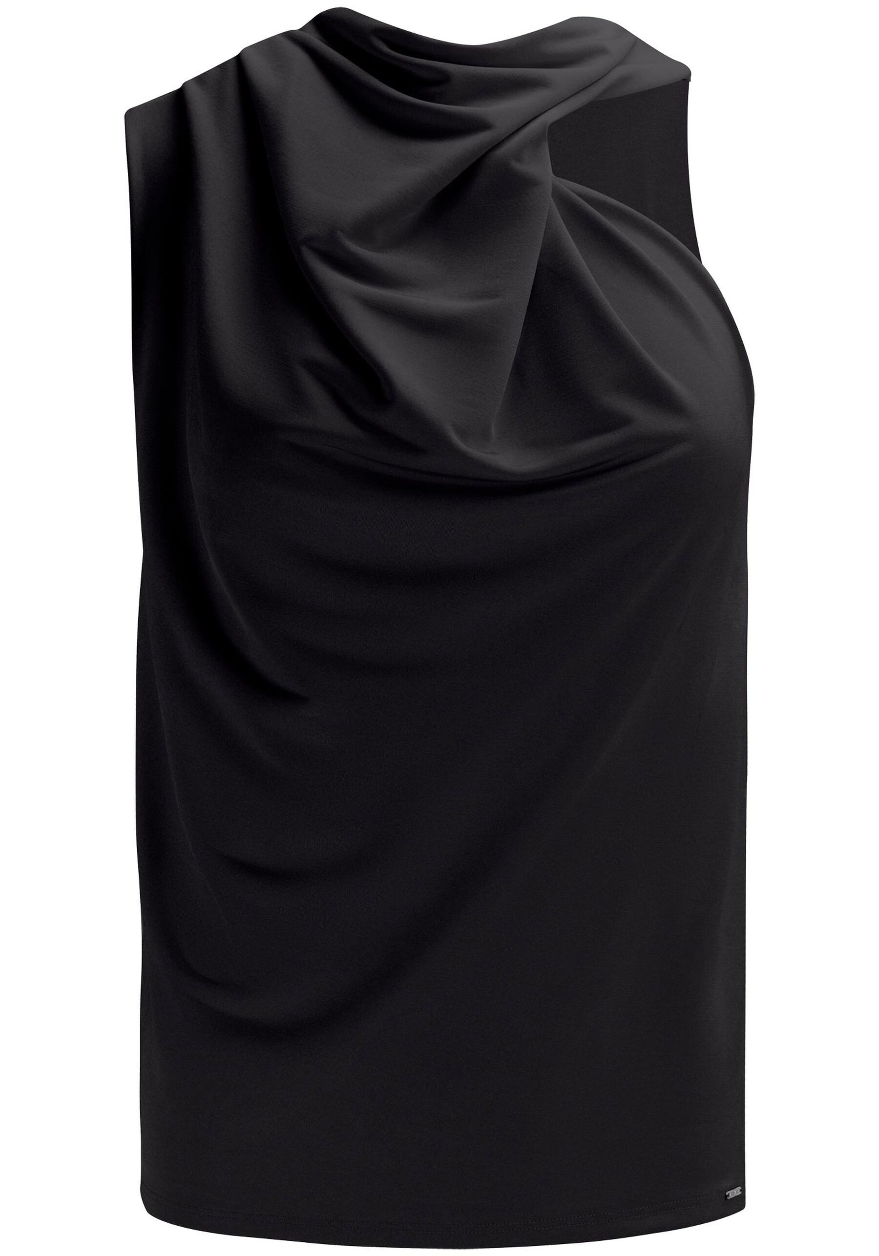 Blusa Assimétrica Em Malha Fria Com Degagê | Lezalez (BR)