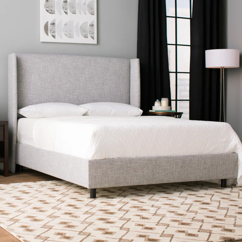 Alrai Upholstered Low Profile Standard Bed | Wayfair North America