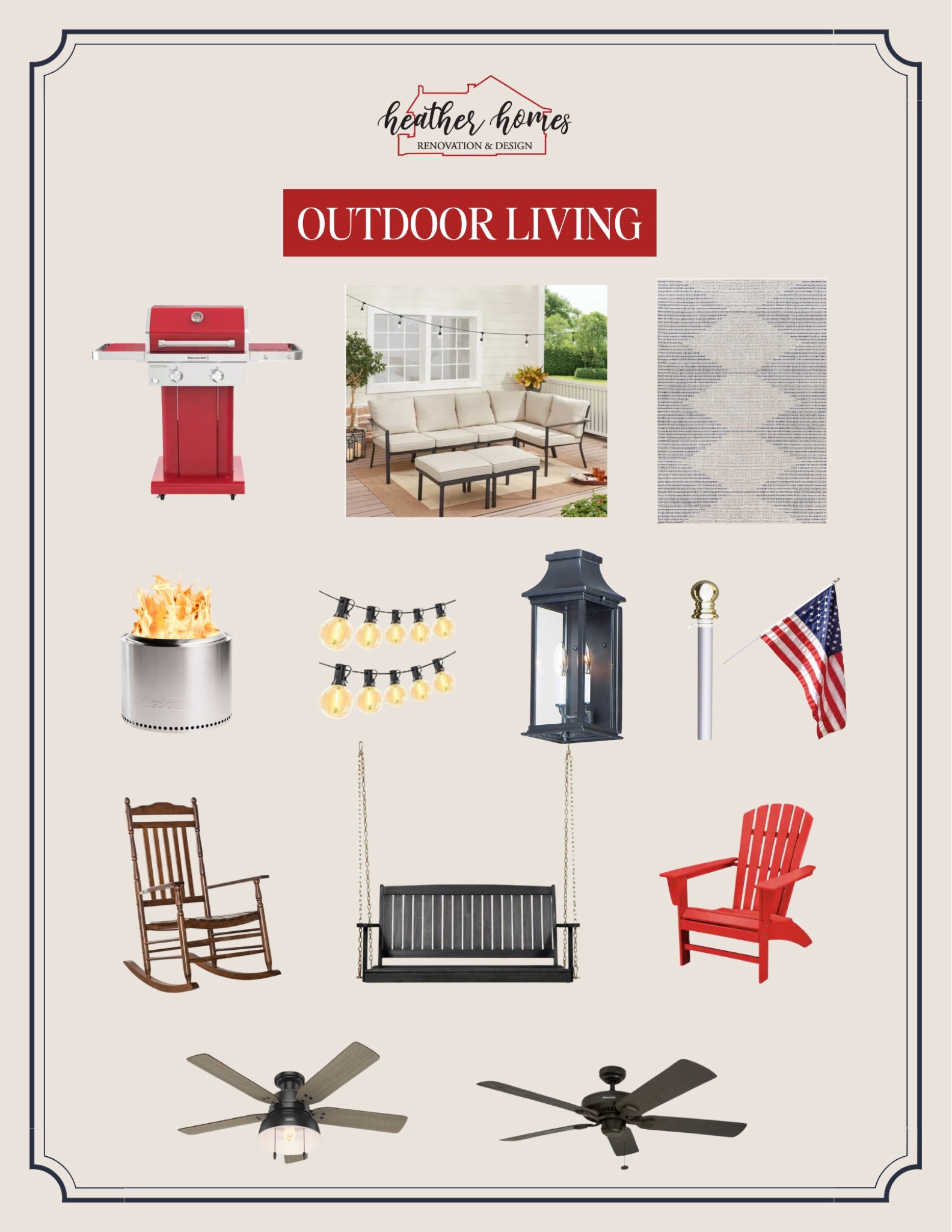Some of my favorite Outdoor Living links  