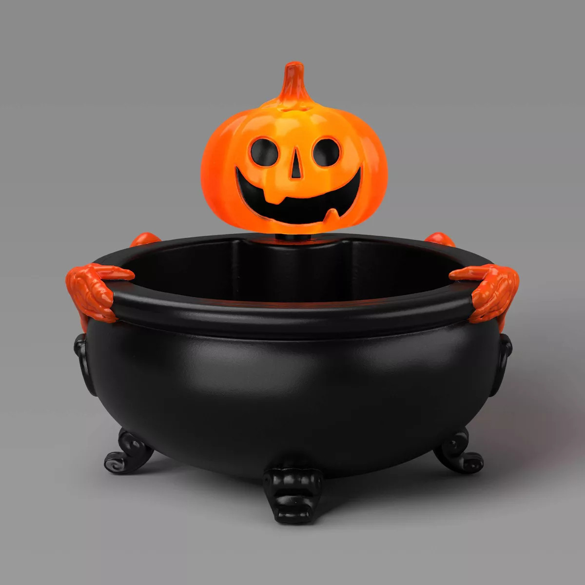 10" Light and Sound Jack Skeleton Candy Bowl Halloween Decorative Prop Black - Hyde and EEK! Bout... | Target