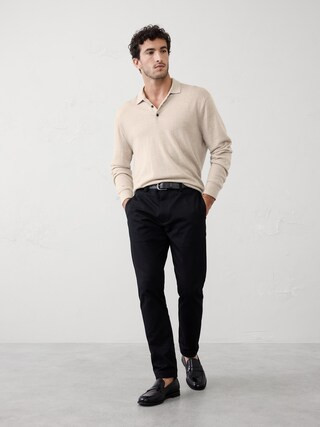 Merino Wool Polo Sweater | Banana Republic Factory