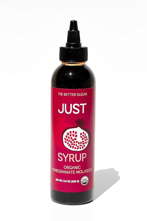 Just Pomegranate Syrup : Organic Pomegranate Molasses | One 8.8 OZ Squeeze Bottle I Low-Glycemic,... | Amazon (US)
