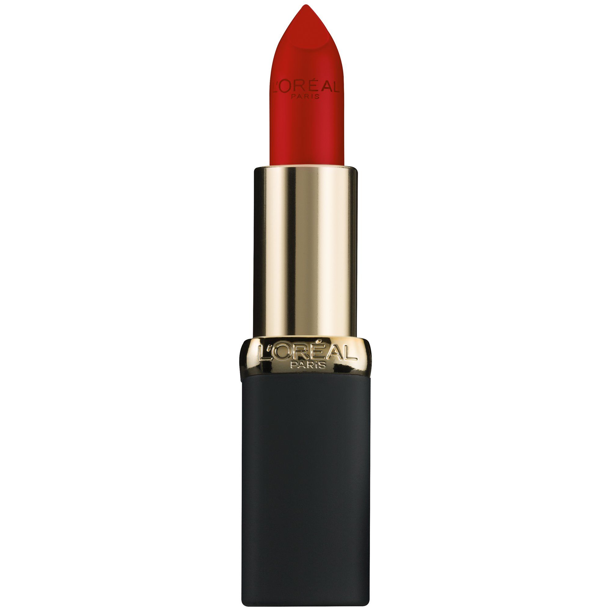 L'Oreal Paris Colour Riche Matte Lipcolour, Matte-Traction Red, 0.13 oz. | Walmart (US)