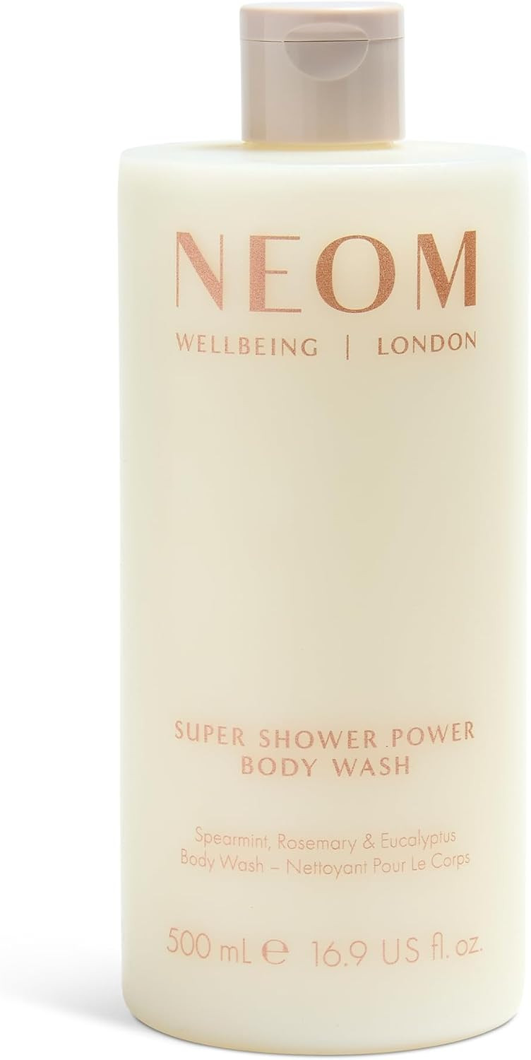 NEOM Super Shower Power Body Wash, Spearmint, Rosemary & Eucalyptus, 500ml | Amazon (UK)