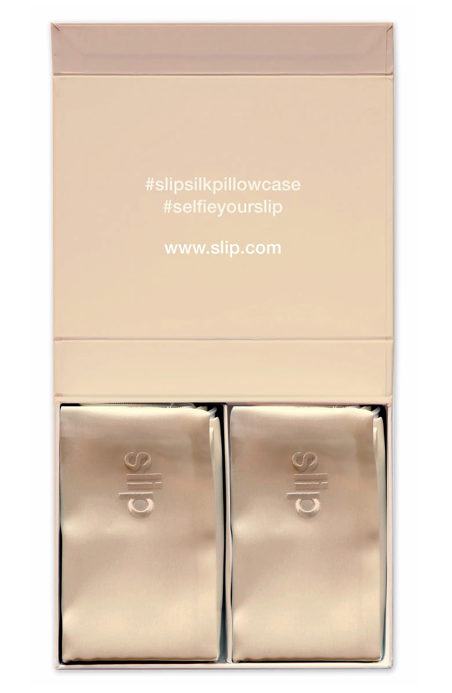 Pure Silk Caramel Queen Pillowcase Duo | Nordstrom