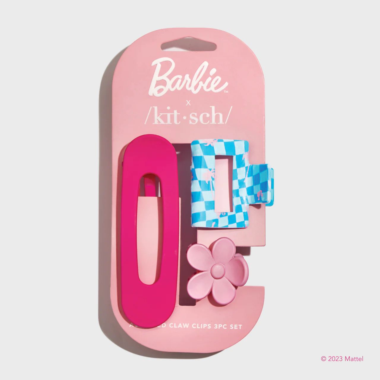 Barbie x Kitsch Assorted Claw Clip Set 3pc | Kitsch