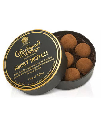 Charbonnel et Walker Dark Chocolate Whisky Truffles - Macy's | Macy's