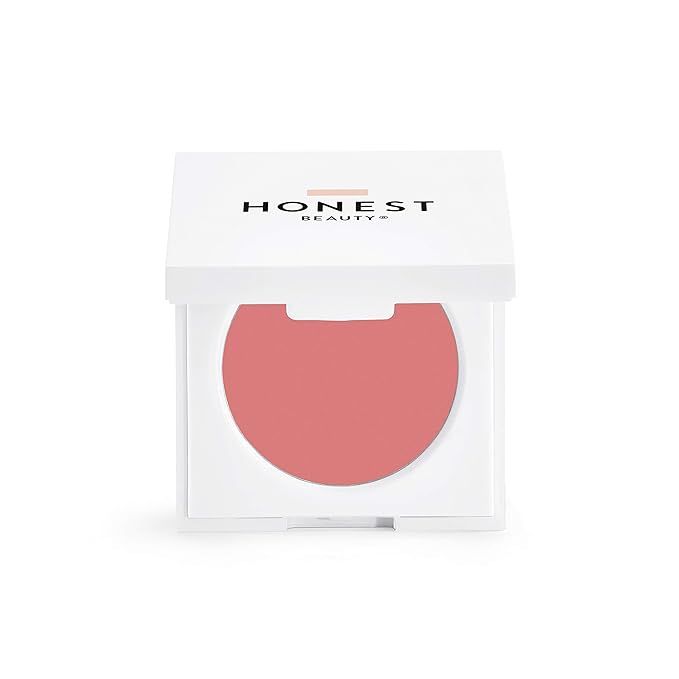 Honest Beauty Crème Cheek Blush, Peony Pink | Buildable & Blendable Blush | Paraben Free, Talc F... | Amazon (US)