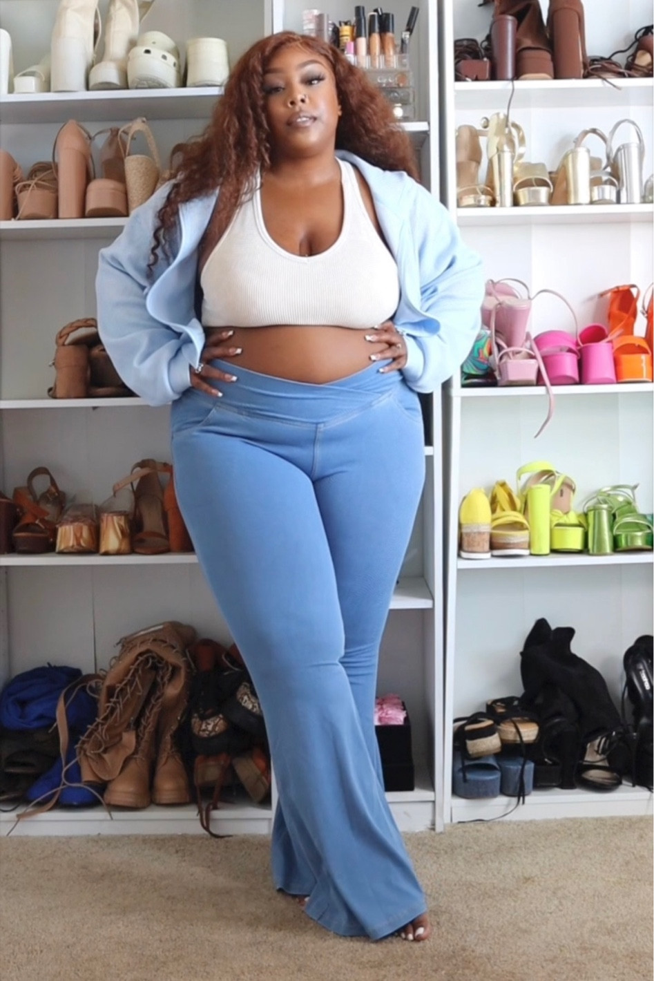 Baby Blue Vibes 🩵

#LTKmidsize #LTKfitness #LTKplussize