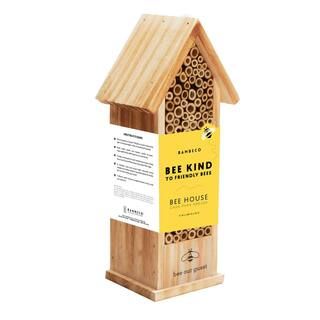 Bambeco 12 in. Mason Tower Bee House-491581574 - The Home Depot | The Home Depot