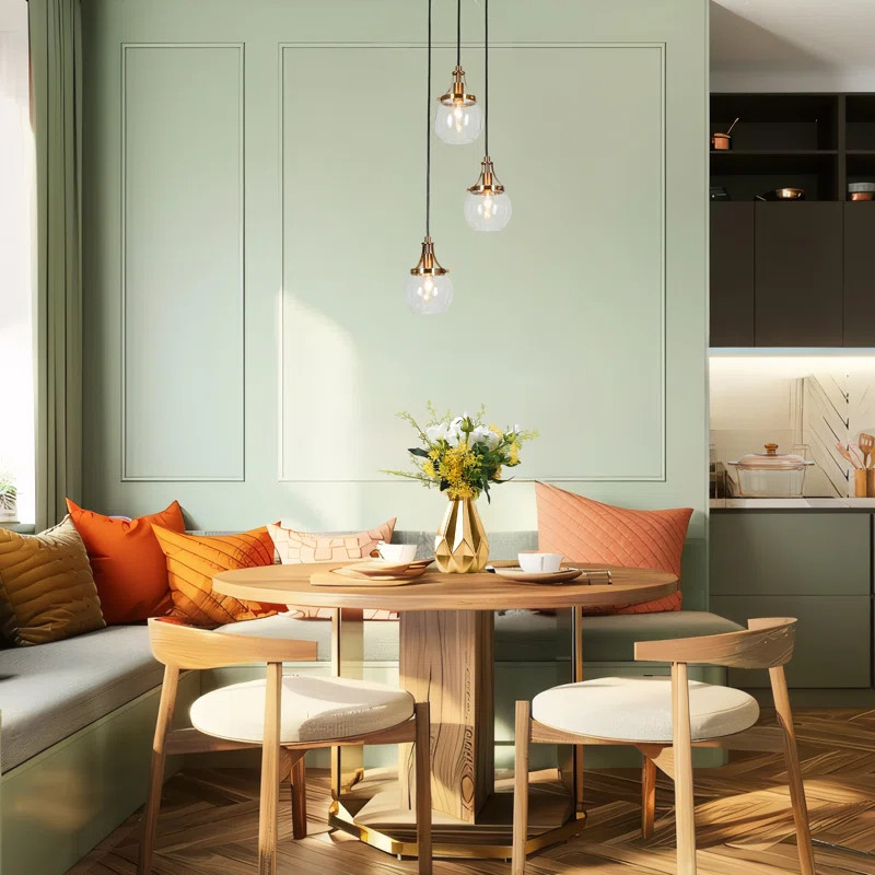 Loram 3 - Light Brass Pendant | Wayfair North America