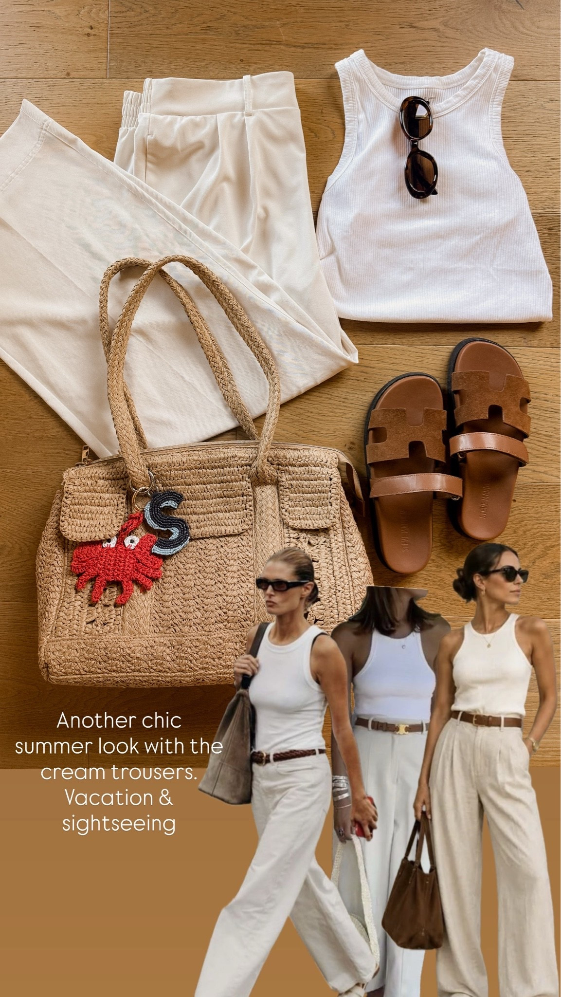 Chic travel/vacation sightseeing outfit, chic summer mom look
At

#LTKSeasonal #LTKOver40 #LTKMidsize