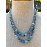 Vintage Blue Necklace | Etsy (US)