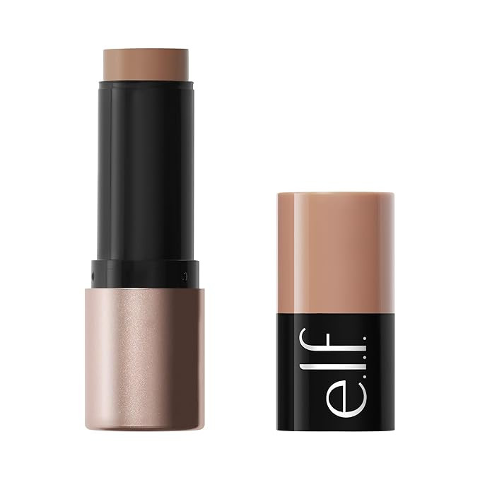 e.l.f. Soft Glam Cream Bronzer Stick, Buildable Cream Bronzer for A Long-Lasting Sculpted Glow & ... | Amazon (US)