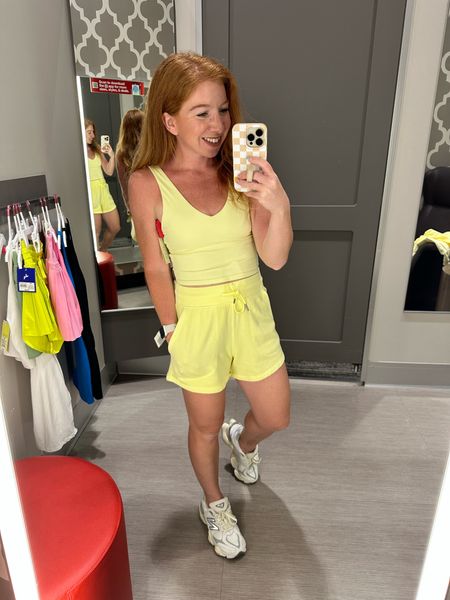 Summer outfit. Butter Yellow from target is so good right now! Loving all of their pieces. Color of the spring and summer! Sweat shorts and built in bra ribbed tank 

Follow my shop @thepetiteredhead on the @shop.LTK app to shop this post and get my exclusive app-only content!

#liketkit #LTKfindsunder50 #LTKfindsunder100 #LTKSeasonal
@shop.ltk
https://liketk.it/4EhOI

#LTKfindsunder100 #LTKstyletip #LTKfindsunder50